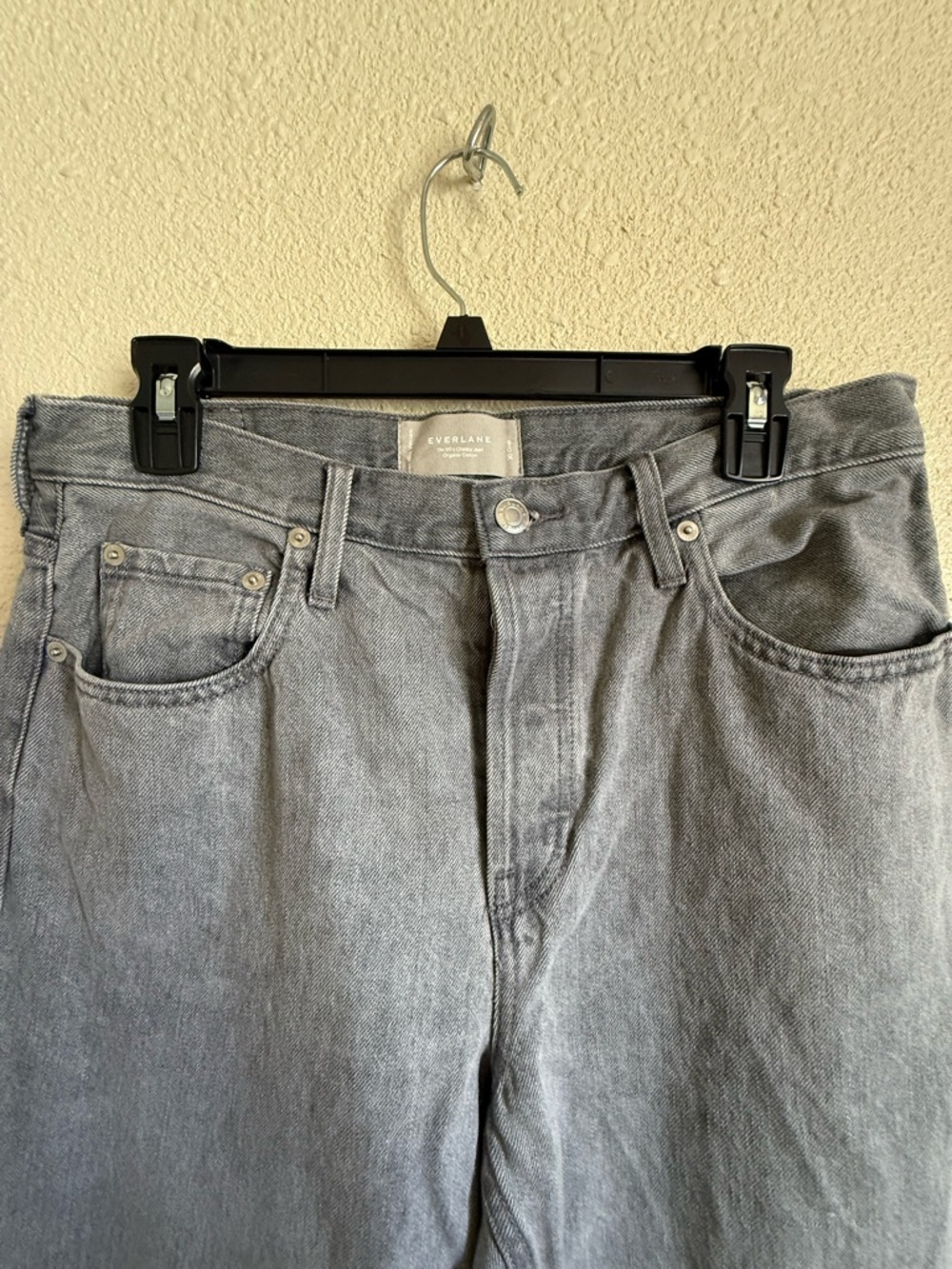 Everlane Gray Boyfriend Jeans - Picture 3 of 6